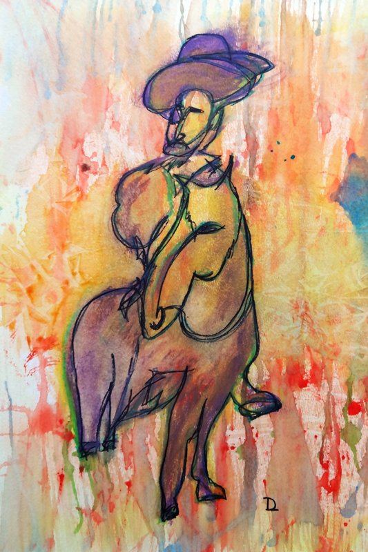 Man and Horse
